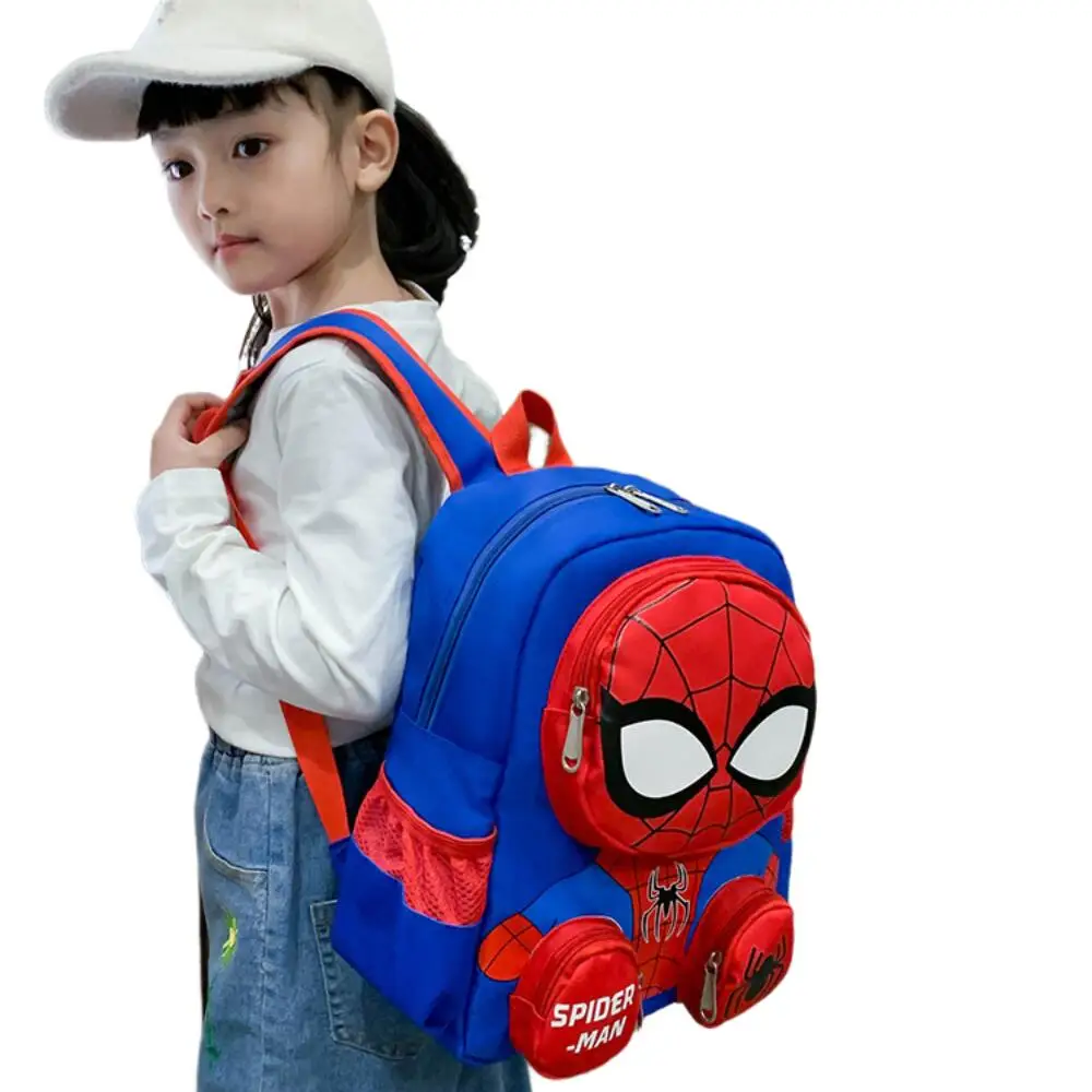 Boys Spiderman Backpacks Girls Hello Kitty Student School Bag Kids Cartoon Kindergarten Backpack Children\'s Travel Bag Gifts