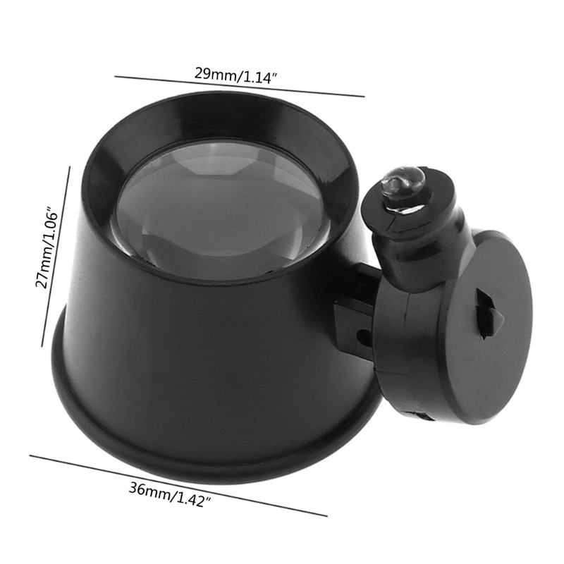 Pocket Magnifier Watch Repair Hand Magnifier Watch Magnifier 10X Eyepiece Loupe Eye Loupes Loop Jewelry Tool for Watchmakers