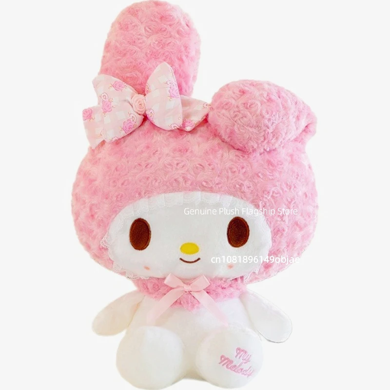 35/45/60CM Big Size Sanrio My Melody Cartoon Anime Plush Stuffed Doll Room Decoration Peluche Pillow Cute Plushies Ornament Gift