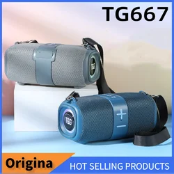 TG667 Outdoor Protable Wireless Bluetooth Speaker Dual Speaker Bluetooth 5.3 Subwoofer With RGB Support FM /TF Card/USB Disk
