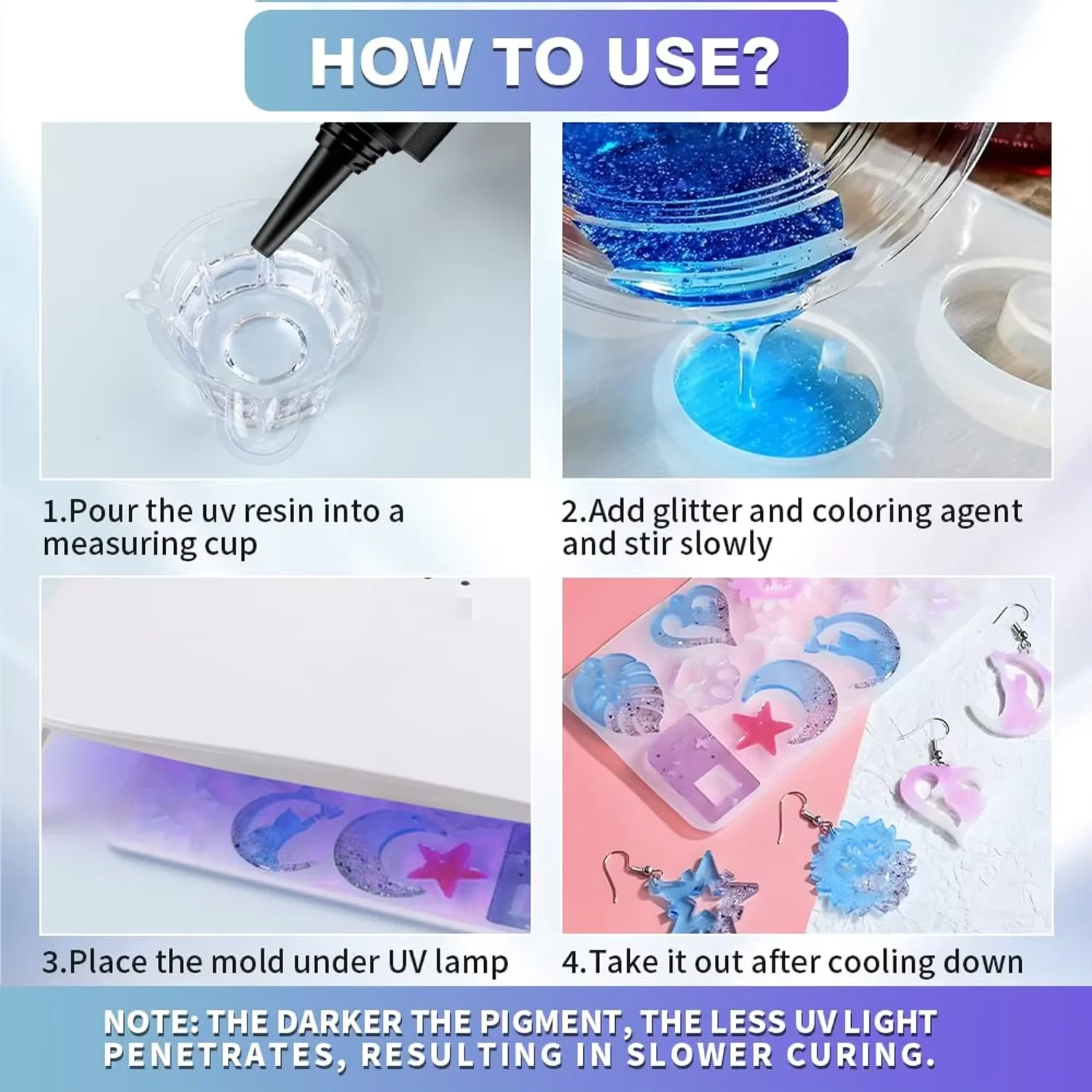 Resina UV Cristalina Transpare - Epoxy Uv Resin Kit avaliação e preço