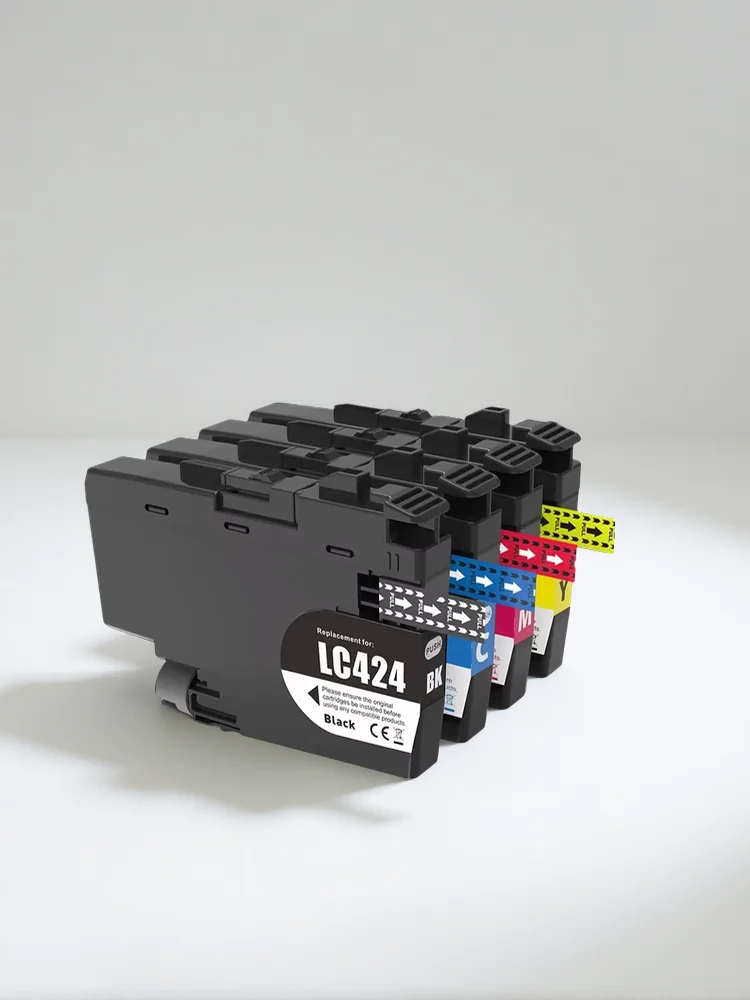 Tatrix Premium LC424 LC424BK LC424C LC424M LC424Y Kompatybilny kolorowy wkład atramentowy do drukarki Brother DCP-J1200DW — zdjęcie produktu 7