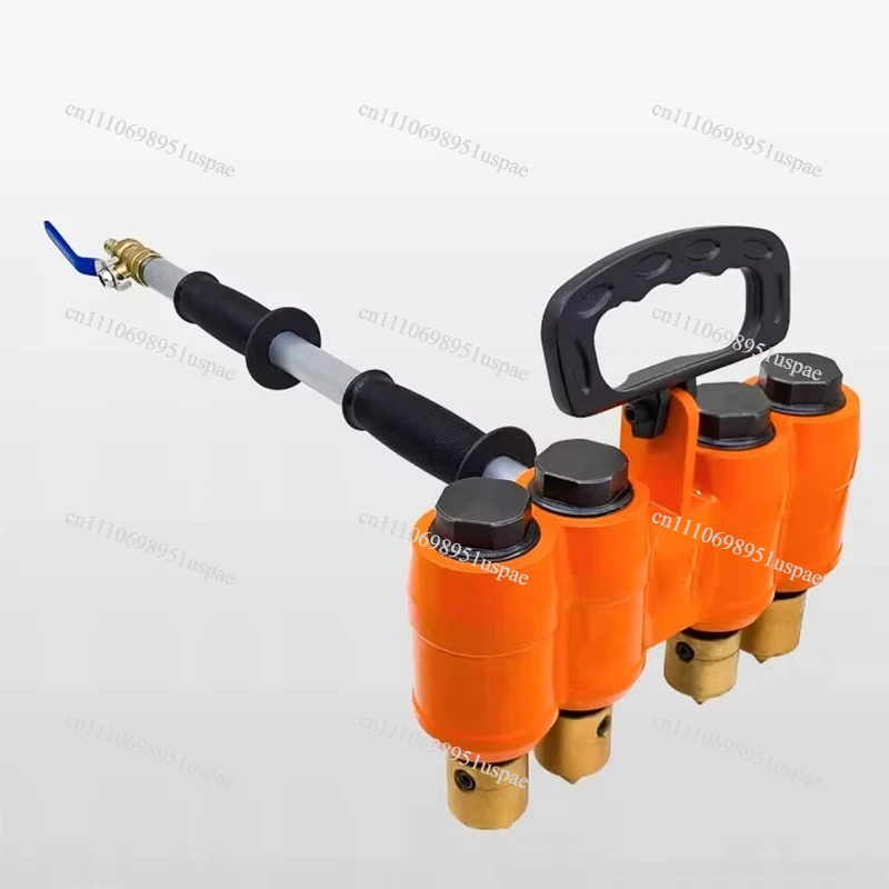 Pneumatic Hand-Held Chipping Machine, Orange Peel Texturing Machine, Concrete Chipping Hammer for Roads and Walls