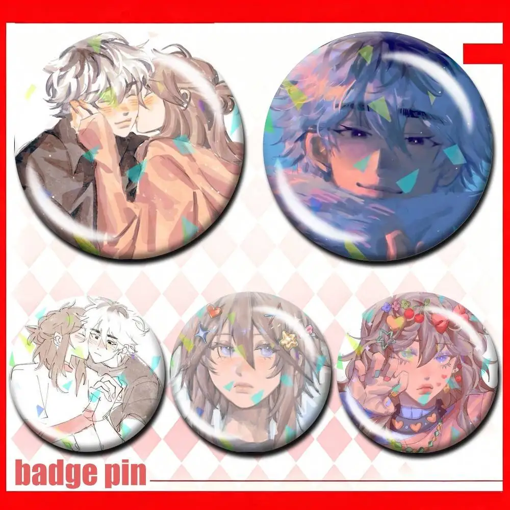 

CheriexCrush BL-Manga Cherry Crush 25 32 44 58 75mm Badges Personalized Round Brooches Pins Accessory Customizable