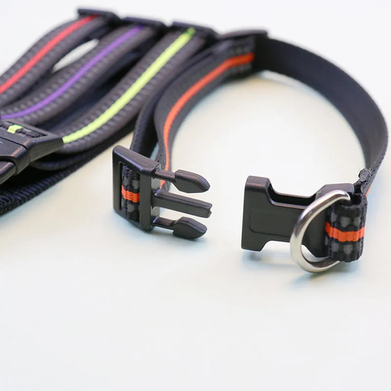 Dog Collar Reflective Collar for Dogs Walking Nylon Pet Collars Adjustable Dog Collars Waterproof Dogs Harness Chain Pet Product
