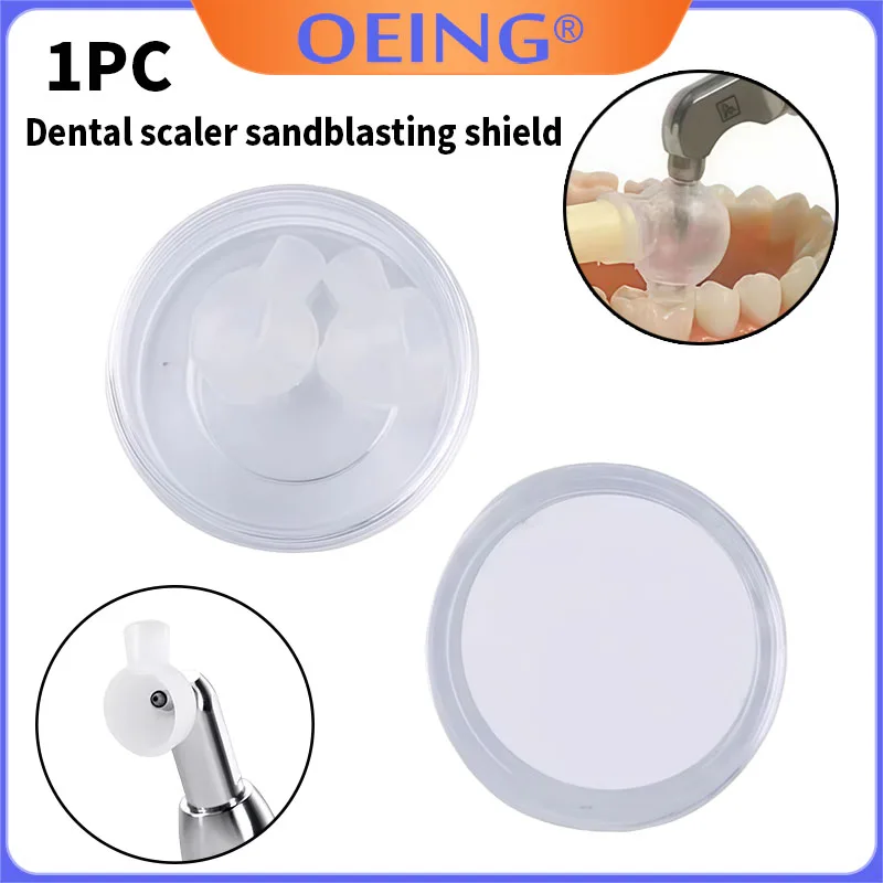2PC Dental Sandblaster Dust Proof Caps Tiny Covers for Aluminum Oxide Air Abrasion Micro Blaster - Anti Powder Leakage