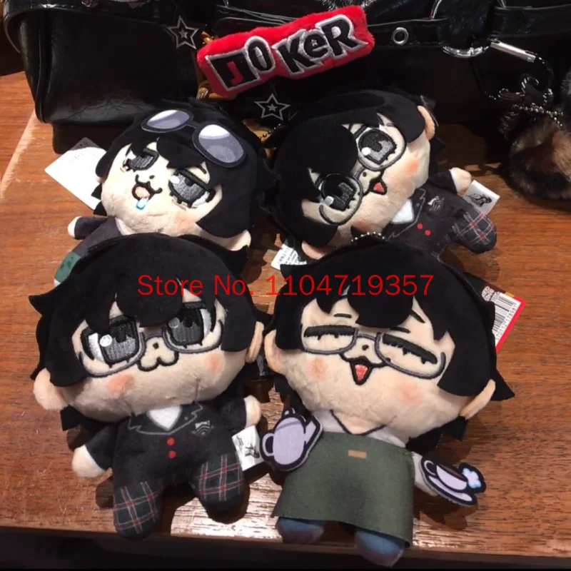 Genuine Hot Sega P5r Stuffed Toy 5 Royal Protagonist Takehisa Okawa Plush Keychain Decoration Toy Persona 5 Royal Doll Toy Gifts