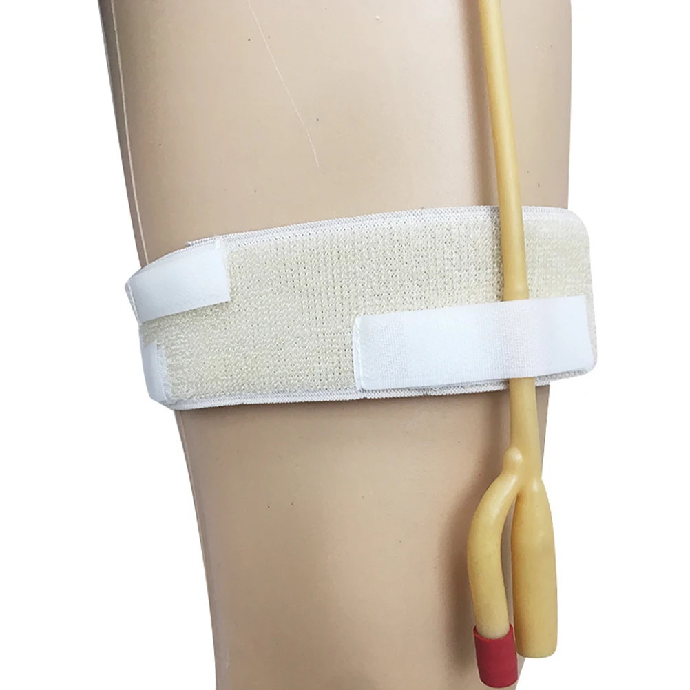 

2Pcs Urinary Catheter Strap Adjustable Leg Strap Easy to Carry and Store Practical Fixation Device for Bathing and Sleeping