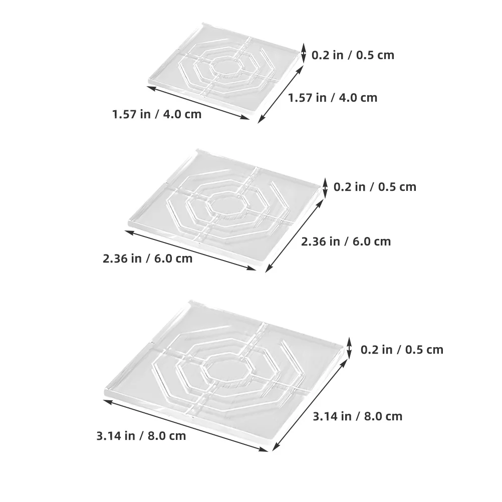 

12Pcs Multi-Function Furniture Coasters Shock Absorption Pads for Tables Chairs Cabinets Furniture Strips for Hardwood Floors