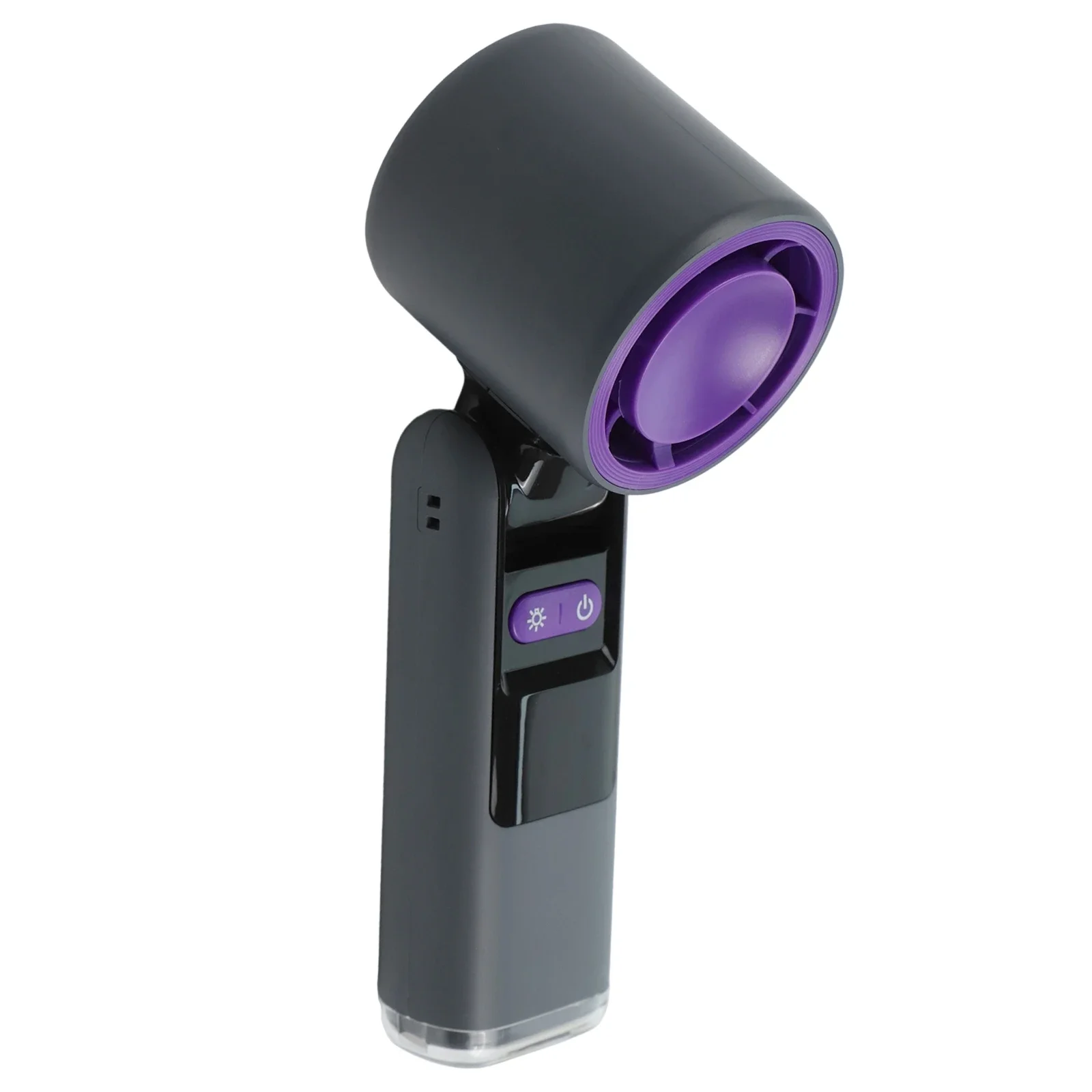 Compact Travel Cooling Fan Handheld Fan Turbo Speed Fan Black Mini USB Fan USB Powered Multiple Speed Settings