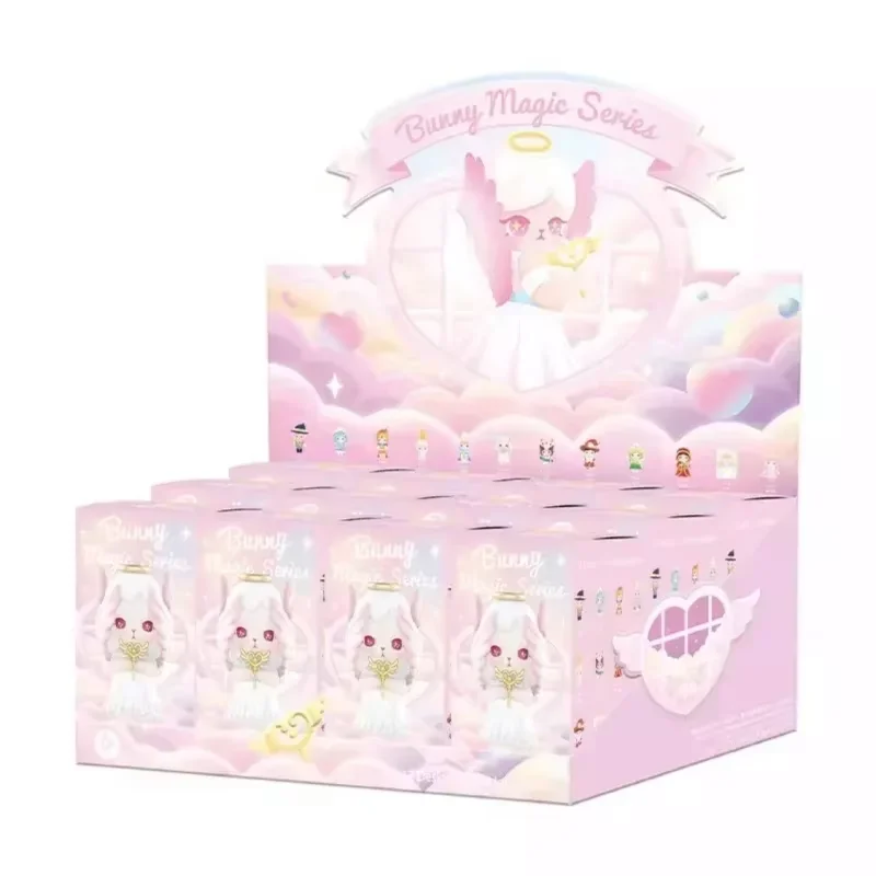

POP MART Bunny Magic World Series Blind Box Cute Cartoon Action Figure Surprise Mystery Toy Original Collectible Gift for Girls