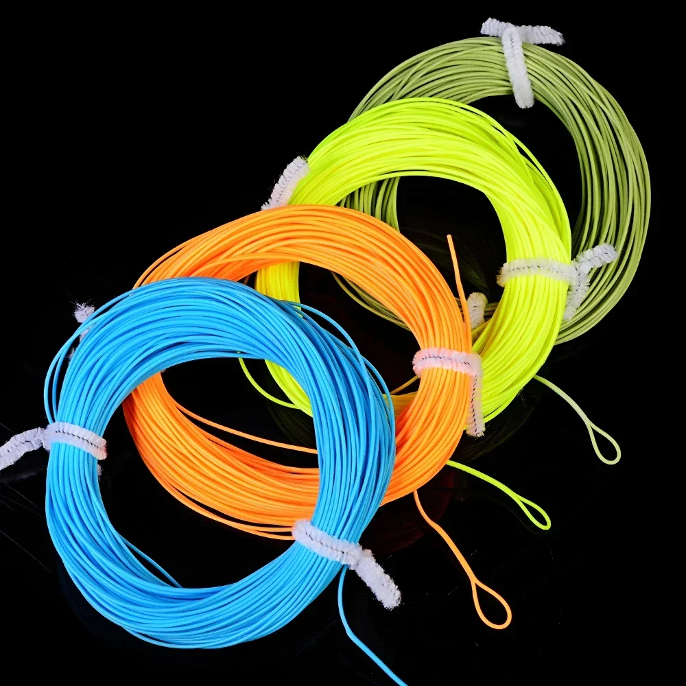 Fly Line 100FT WF2/3/4/5/6/7/8F Fly Fishing Line no Loop Weight Forwad Full Floating FLy Fishing line