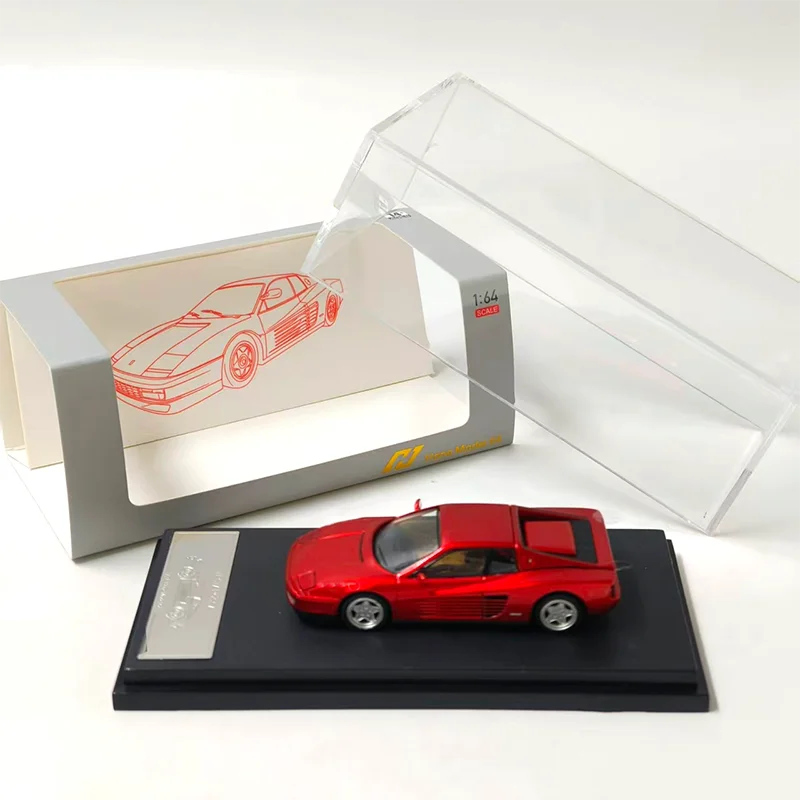 

Hone Model 1:64 Scale Testarossa Alloy Car Model Toys Gifts Collection Adult Souvenir Decoration Static Display