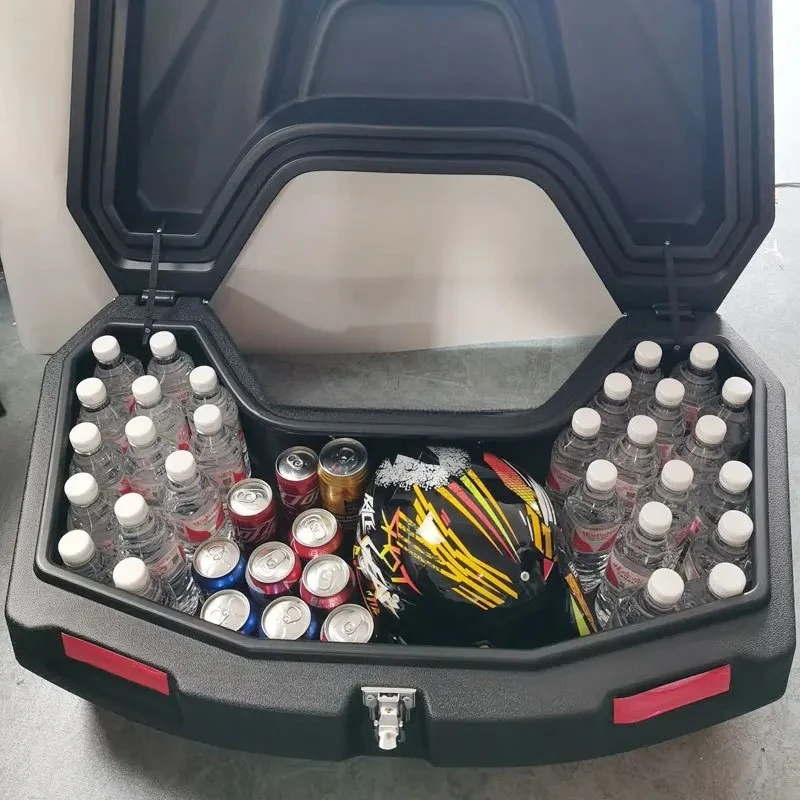 Scatola portaoggetti posteriore per carico ATV di grandi dimensioni per parti e accessori ATV/UTV TAOTAO 110cc 150cc 200cc 250cc