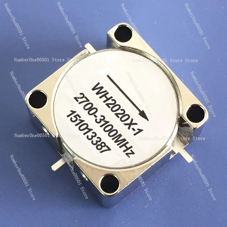 Microwave RF Circulator Isolator 20.0*20.0*8.6 Mm Frequency 600 MHz-4 GHz Segmentation Options