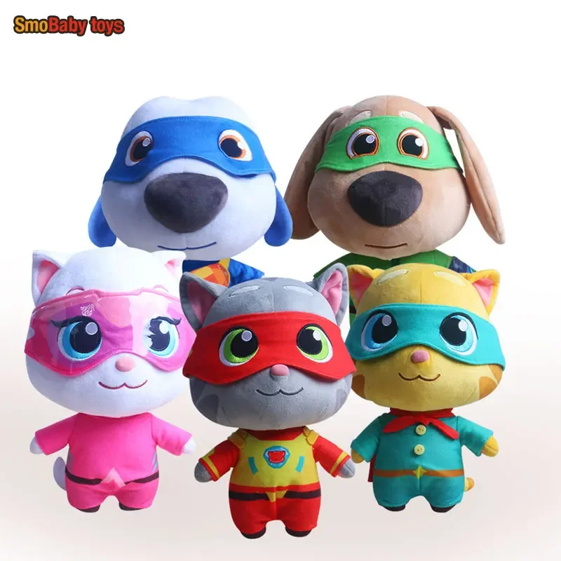 Poupées en peluche Kawaii pour enfants, jouets pour bébés, version Can't Talk, série ForeSeries, roi prudent, Tom et ses amis, Angela Hank, vidéo Ben, 28cm