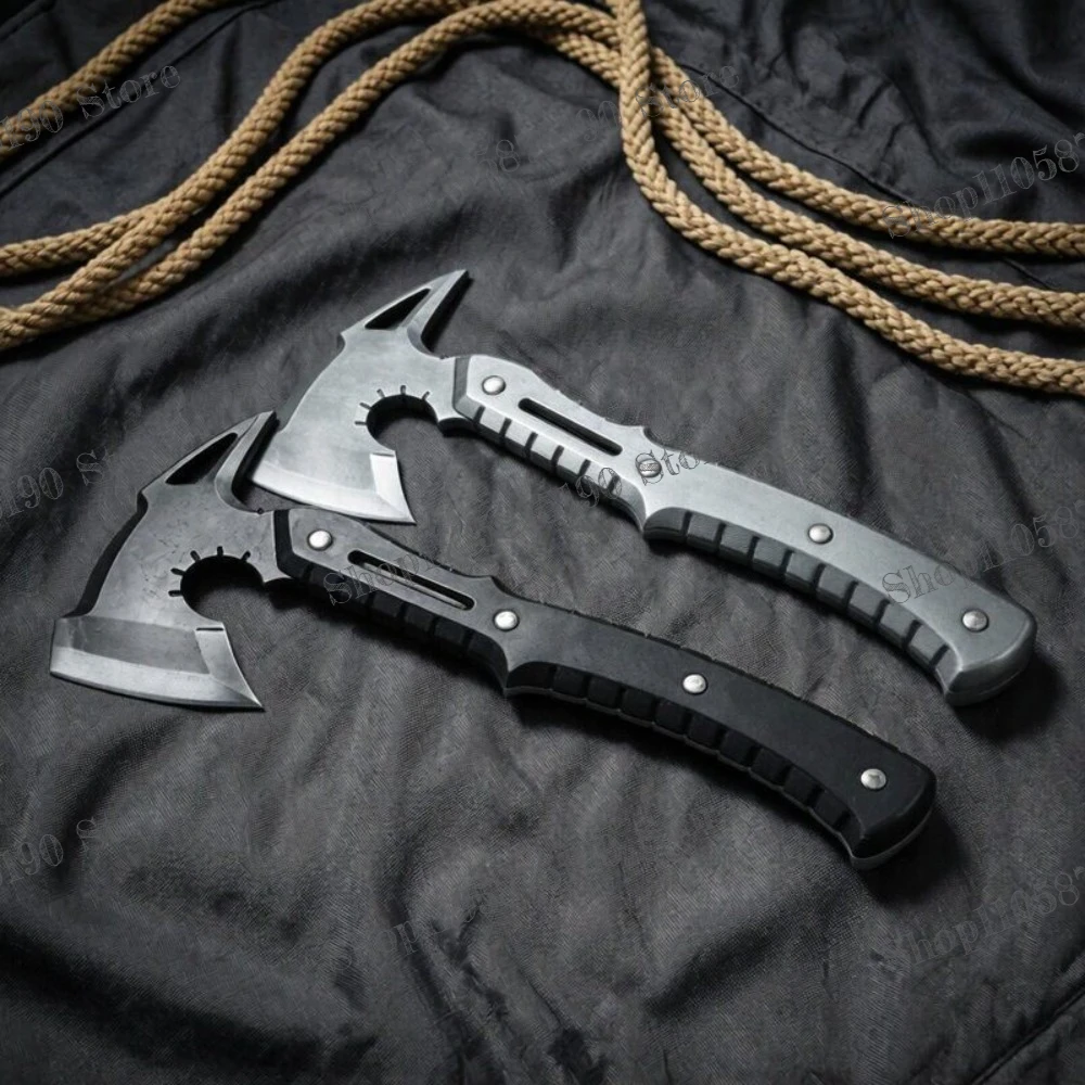 Game Biohazard Resident Evil 9 Leon Tactical Axe Cosplay Prop 3D Printing Plastic Hatchet Model Halloween Decoration Props