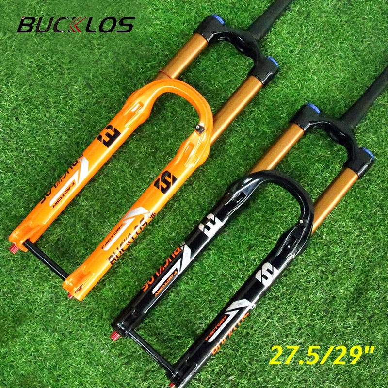 

BUCKLOS MTB Enduro Bike Air Fork 27.5/29inch Boost Suspension Fork 180mm Travel 51mm Offset Bicycle Fork fit FOX Disc Brake