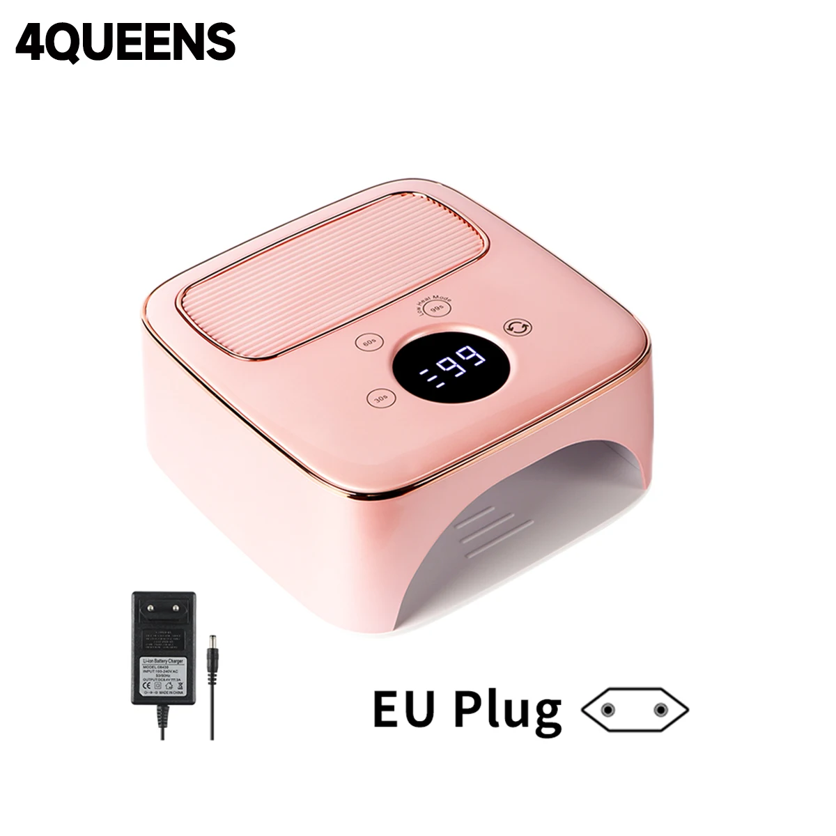 

LED Nail Power Storage Nail Lamp Intelligent Inversion Touch Screen Nail Dryer Auto Sensor Quick Dry for Gel Nails & Salon