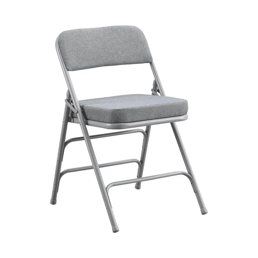 

Padded Folding Chair, Foldable Chair with Fabic Thick Cushion, Heavy Duty Metal Folding Chair for Outdoor amp Indoor amp Dining