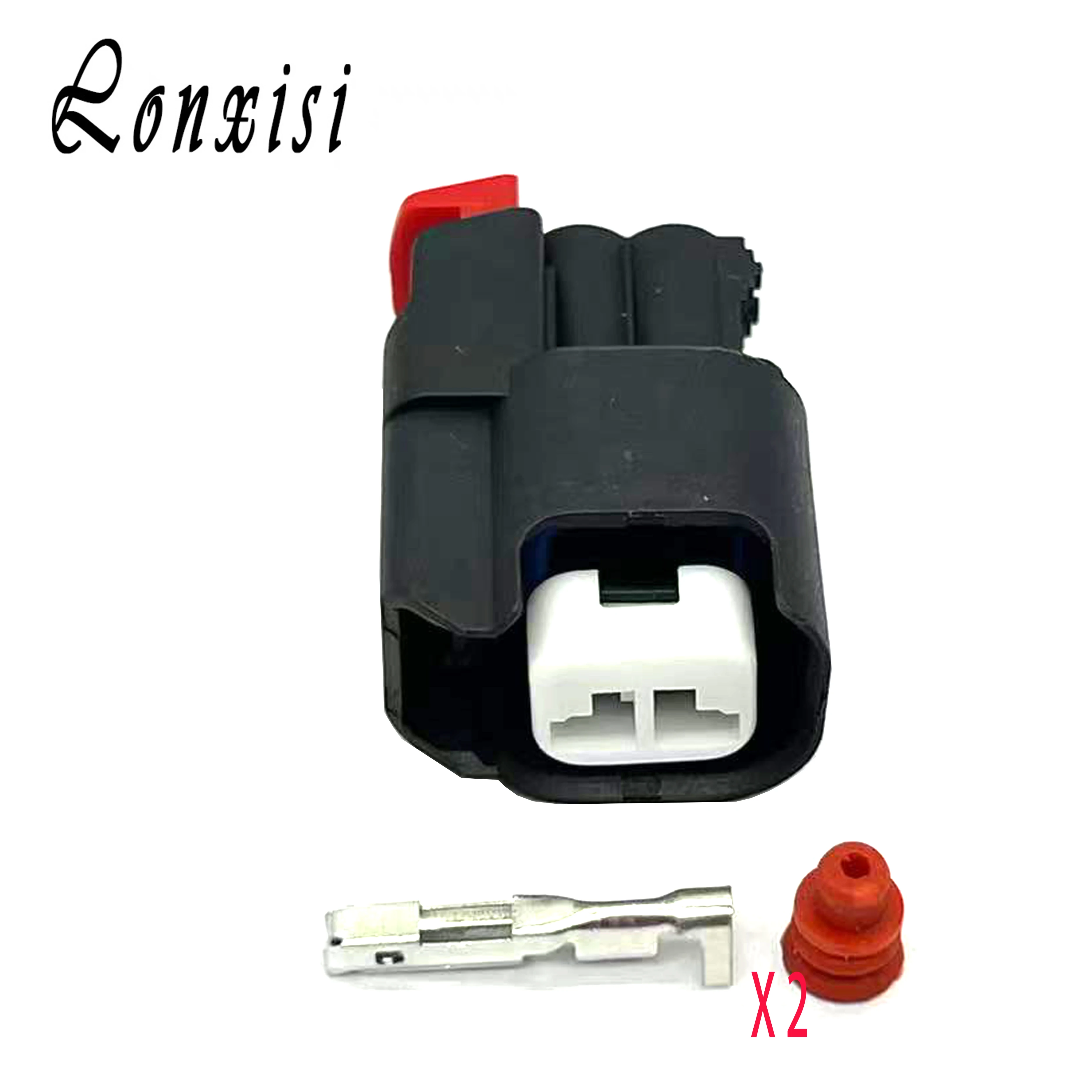 

1/5/10/20/50 Sets 2 Pin Male Female Waterproof Connector Fuel injector ABS Sensor Wire Harness Plug 34062-0027 For Ford JEEP