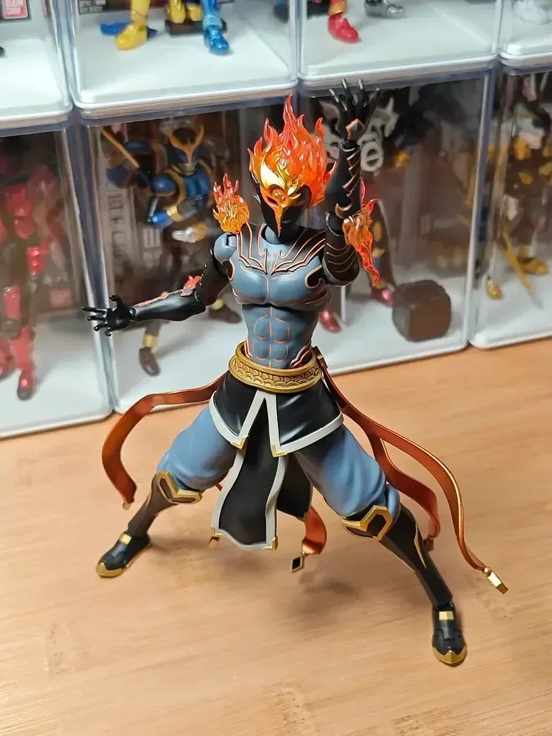 Original Bandai S.H.Figuarts Fog Hill Of Five Elements Anime Figures SHF Wen Ren Yi Xuan Action Figurine Model Doll Kid Toy Gift