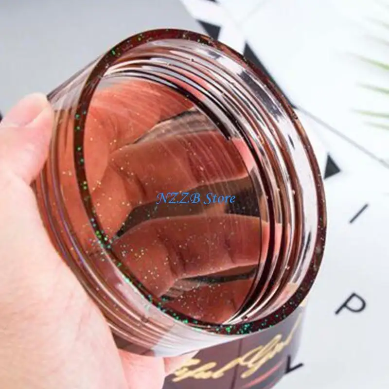 

T21F Storage Bottle Jar Crystal Resin Mold Sealed Container with Lid Silicone Mould