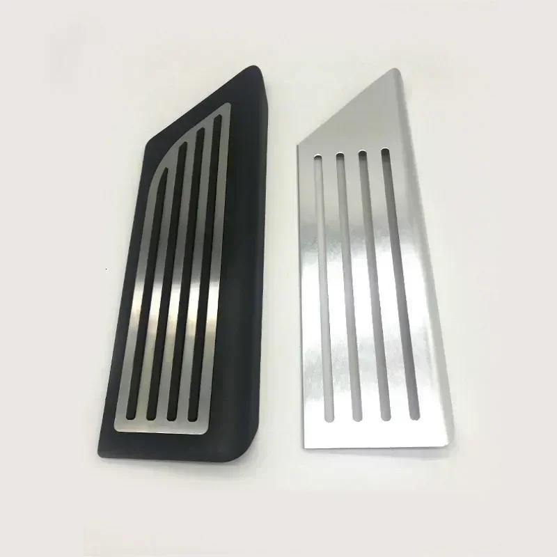 For Tesla Model 3/Y Aluminum Pedal Cover 2 Pack Accessories 2019-2024 Foot Pedal Pads Anti-Slip Performance Accelerator amagi