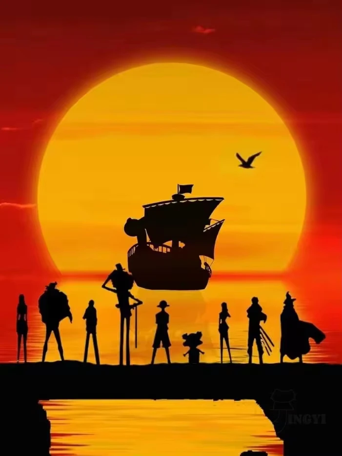 Luffy Japan Anime One Piece Jigsaw Puzzles 500/1000/1200/2000 PCS Modern Wall Decor for Living Room Bedroom Perfect Gift
