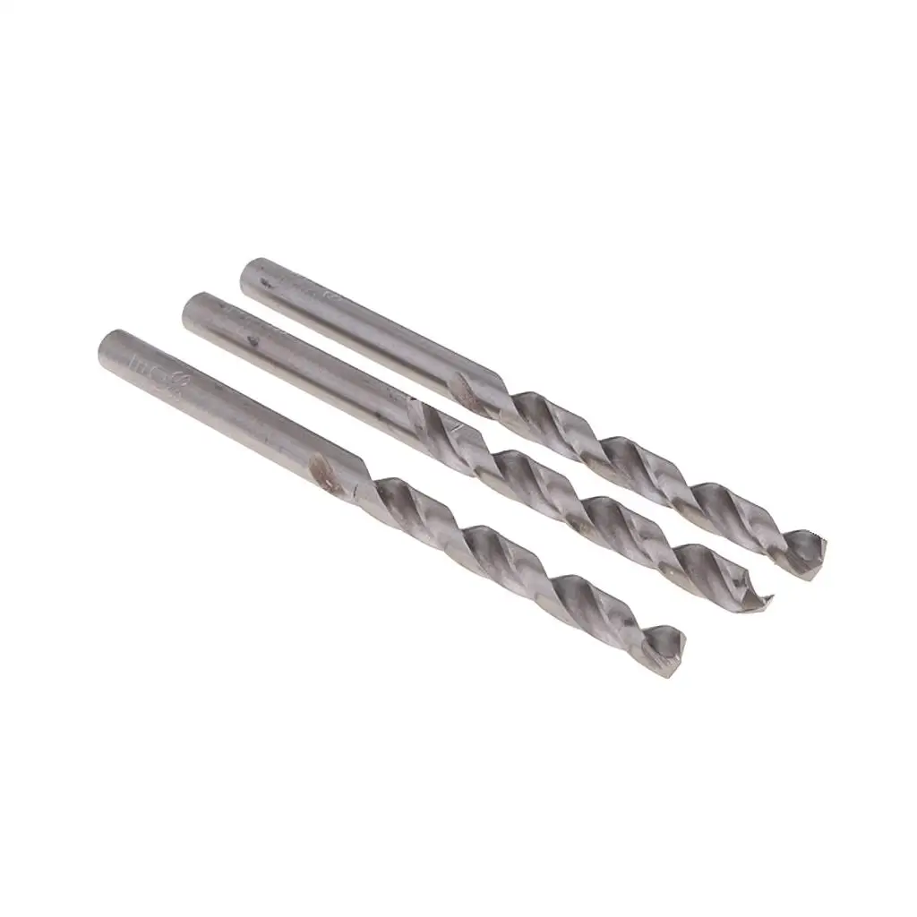 Twist Drill Bit Set HSS 5mm Portable Metal for DIY Model Making and Professional Tool Use