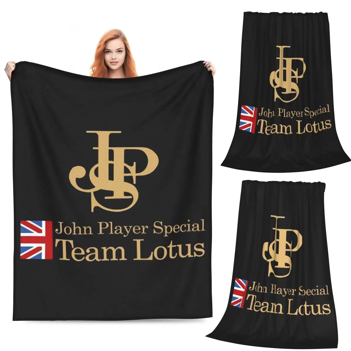 

JPS John Player Special Team8 Blanket Flannel Sofa Portable Throw Blankets for Couch Bedding Travel Throws Bedspread Quilt