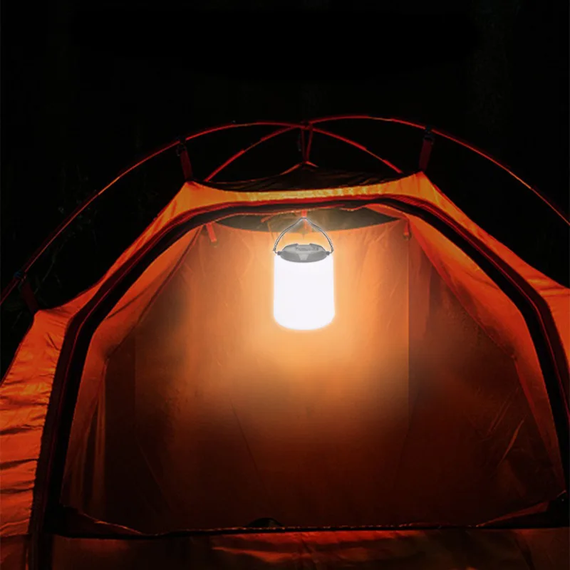 Luces de Camping multifuncionales recargables, iluminación de emergencia impermeable, luz ambiental colgante portátil, antorcha súper brillante