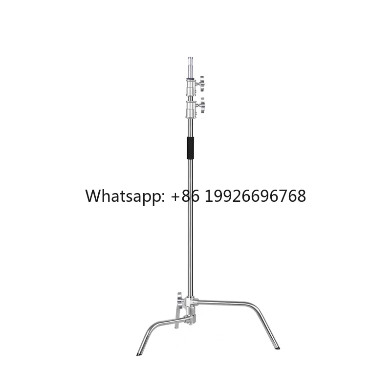 

3.3m Stainless Steel Heavy Duty C Stand Without Arm Photography Light Stand C Stand Photography