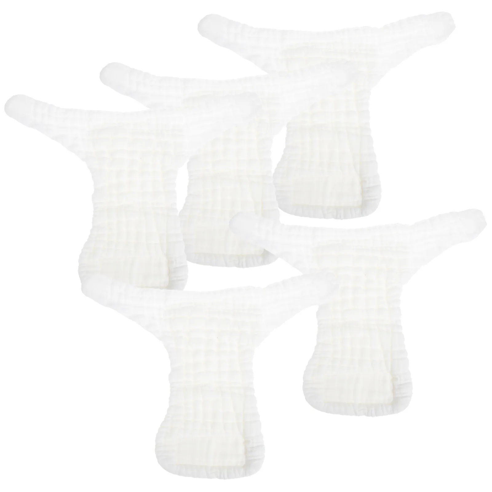 

5Pcs Reusable Baby Diapers Newborn Cloth Nappy Washable Nappies S Size Effective Leakage Prevention Nighttime Use