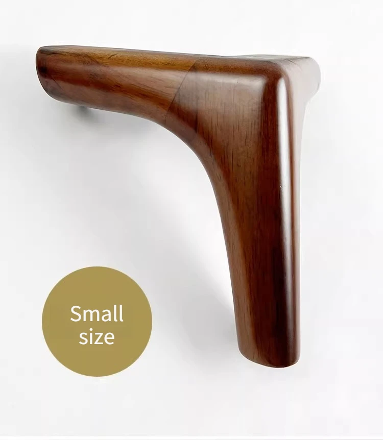 4Pcs 13/14/15cm Solid Wood Furniture Feets Sofa Cabinets Legs Square Bed Table Chair Replacement Feet Home Furniture Accessories