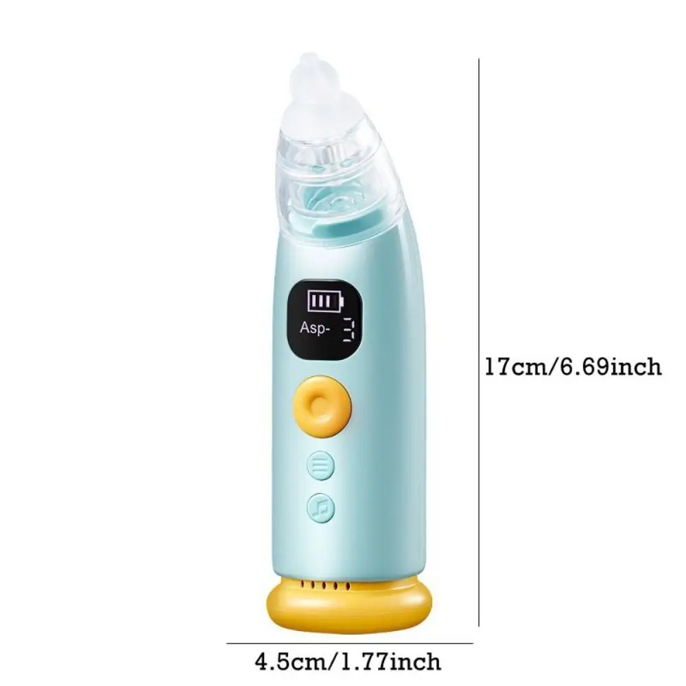 Nasensauger mit Saugleistung und 9. Gang, einziehbare Saugleistung, 8 Lieder, elektrischer Nasensauger, langlebig, geräuscharm