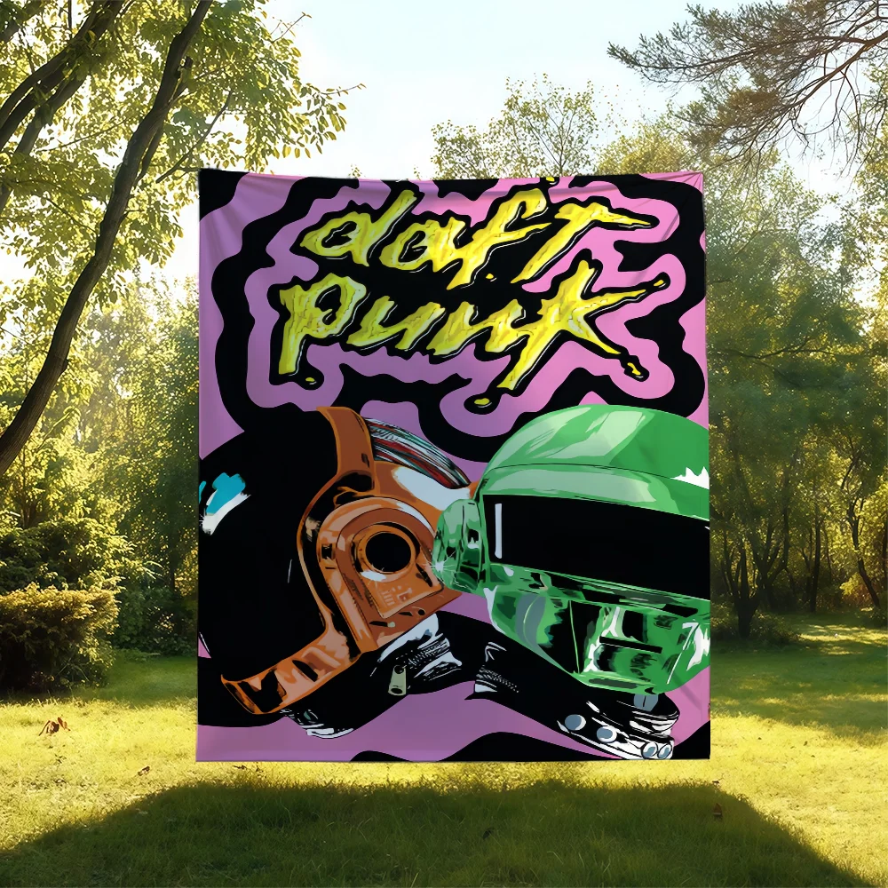 Band D-Daft Punk Discovery flag For Party Picnic Camping Studio Booth Background Wall Interior Decoration Banner