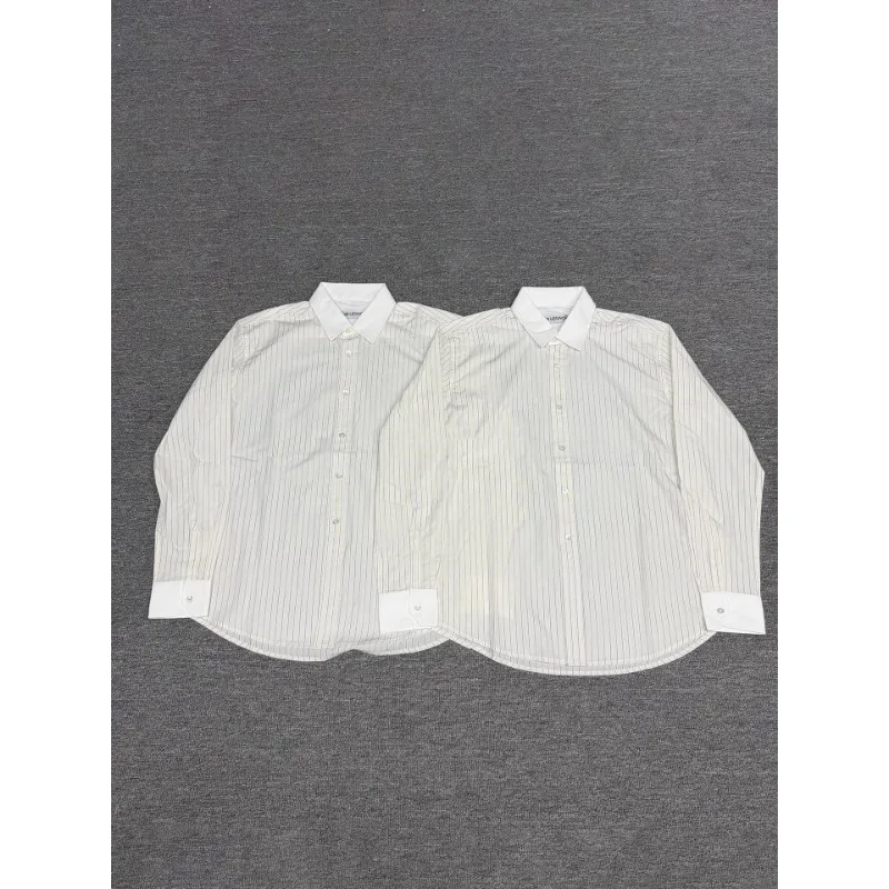 High Street Our Legacy Embroidered Casual Loose-Fit Shirt Men Women Casual Comfortable Shirts Tops Men's Clothing