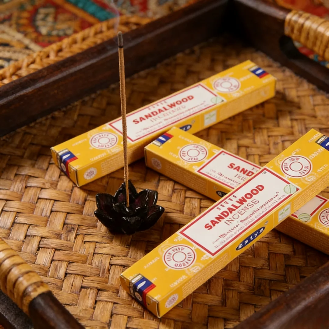 2/5Boxes India Stick Incenses White Sage Sandalwood Natural Household Indoor Clean Air Handmade Incense Sticks NAG Champa Satya