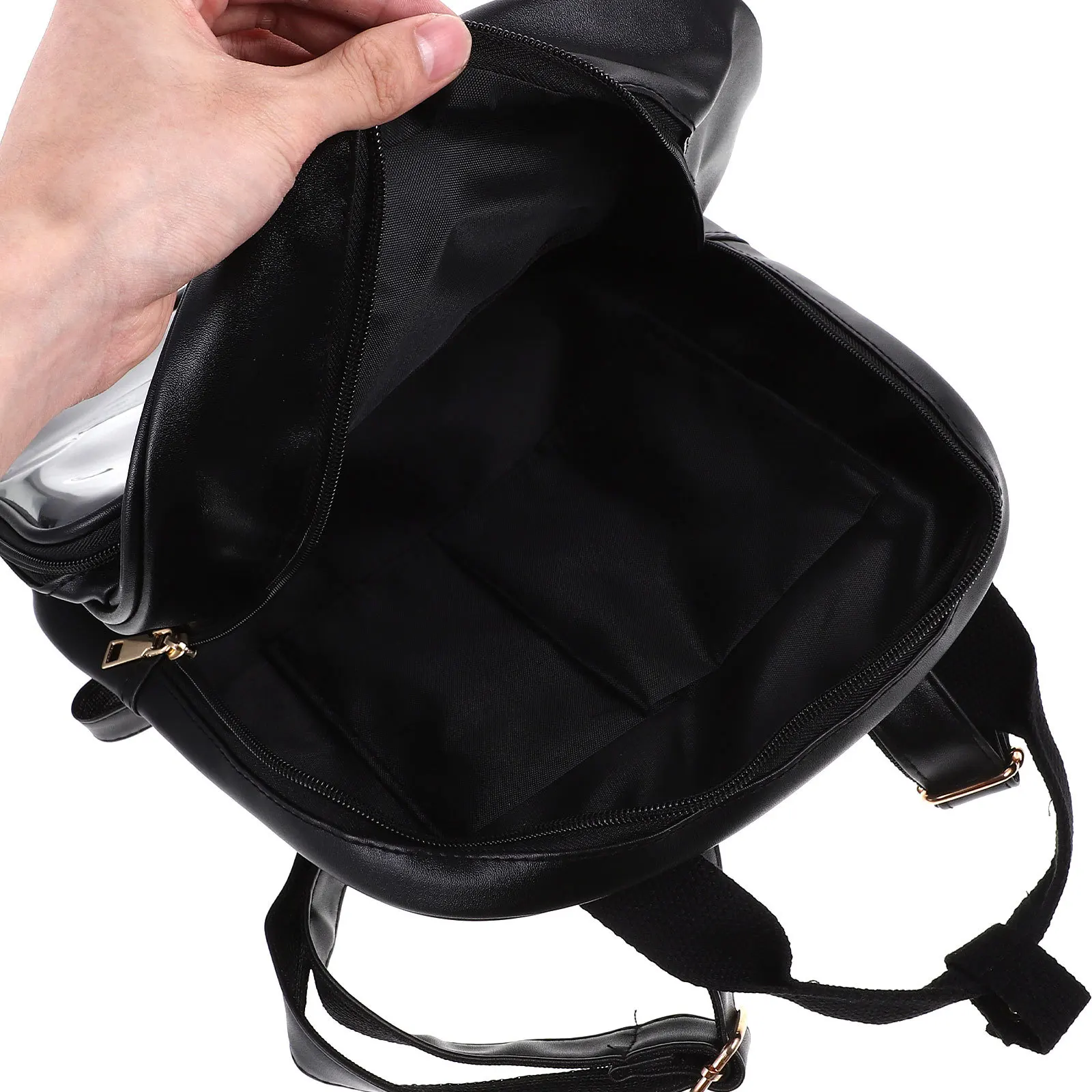 

Candy Color Capacity Smooth Zipper School Bag Handbag for Candy Color Backpack Students School Bag Workers