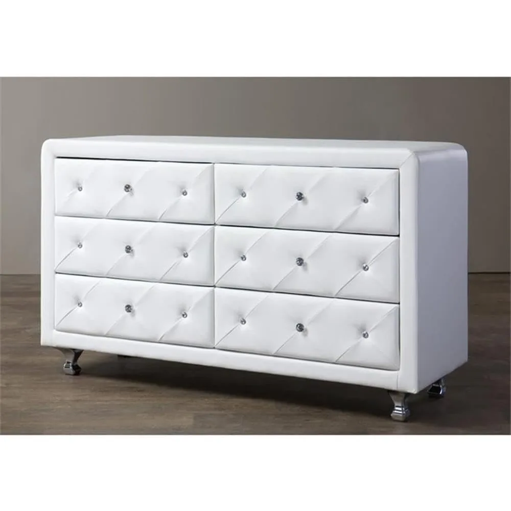 Dresser, White Storage-chests, 21.6