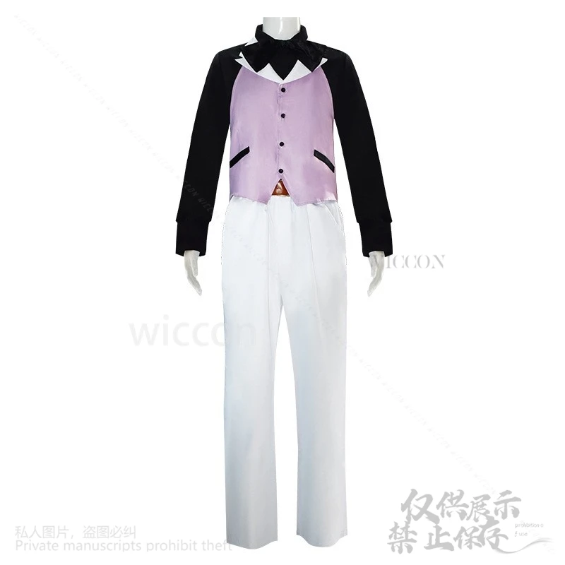 Noe Archiviste أنيمي دراسة حالة Vanitas تأثيري حلي موحدة السراويل الباروكات للرجل حفلة عيد الهالوين مخصصة