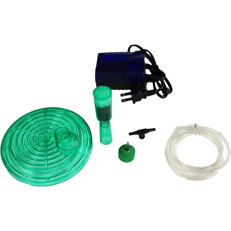 Penn-Plax Small World Fishbowl Under-Gravel Kit – Comes with a Disposable Media Cartridge, Air Pump