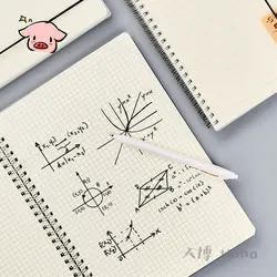 A6 Spiral book coil Notebook To-Do Lined DOT Blank Grid Paper Journal Diary Sketchbook For School Supplies Stationery