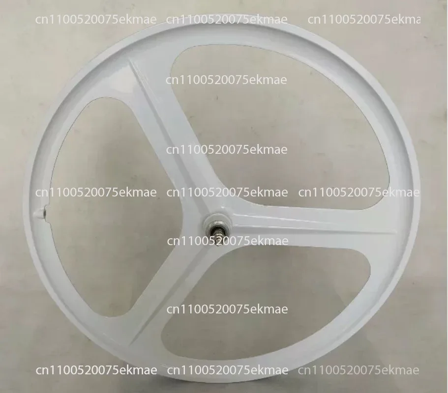 for 700C Fixed Gear Tri-spoke Integrated Wheel Set, Complete Front & Rear Wheels for Fixed Gear Bikes, Lightweight Cycling Parts