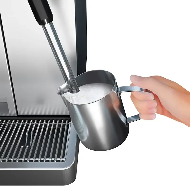 For 20 Bar Big Touch Screen 19bar Fully Automatic Coffee Machine With Coffee Powder Function Smart Coffee Machine