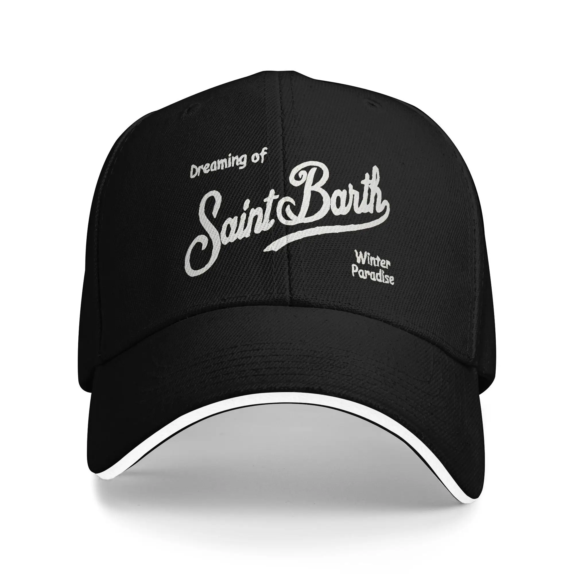 

S-SAINT B-BARTH Caps For Men Women Cool Baseball Cap Dad Hat Travel Headewear Adjustable Fit