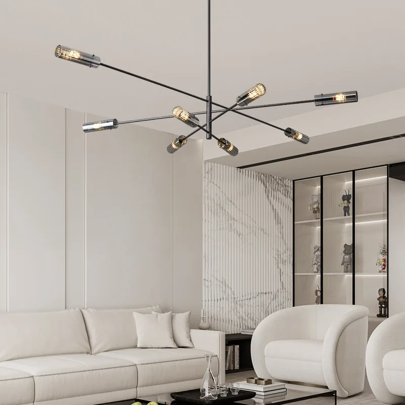 Полностью медная люстра для гостиной, роскошный французский полый дизайнерский вестибюль, 2025 новые лампы для главной спальни