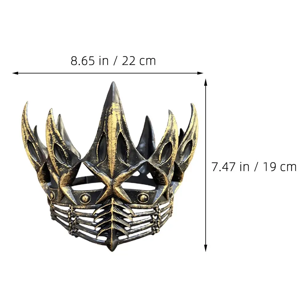 Vintage Dark Gothic Style Crown fascia Crow Crowns fascia Cosplay Party Dance Decoration puntelli antico copricapo 2025 nuovo