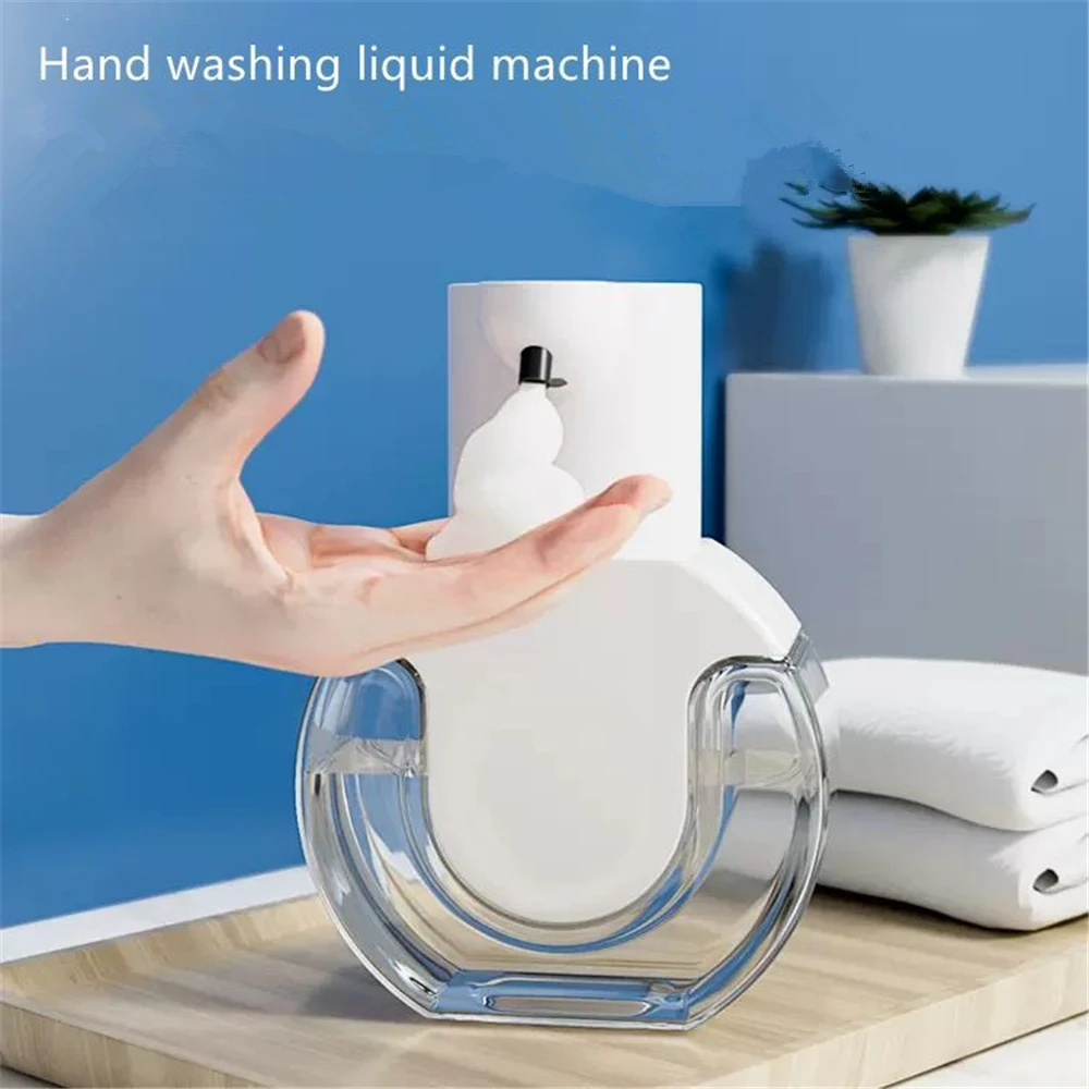 430ML Automatic Foam Dispenser Wall Mounted Infrared Induction Liquid Soap Dispensers Kitchen Touchless Hand Washing Machine USB